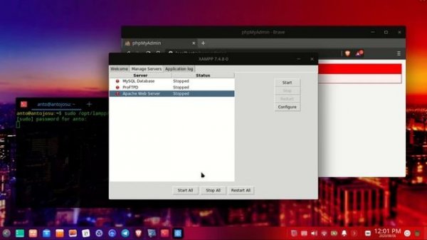 How to Fix PHPmyAdmin Error : Wrong permission on configuration files | XAMPP |Ubuntu Linux