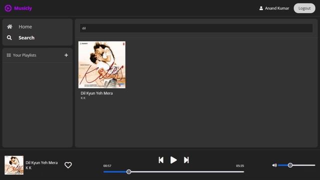 Music Streaming App | Musicly | HTML CSS JAVASCRIPT and PHP | Internship Project смотреть онлайн