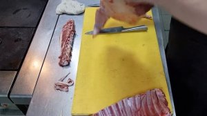 КОРЕЙКА БАРАШКА.РАЗДЕЛКА И НАРЕЗКА.