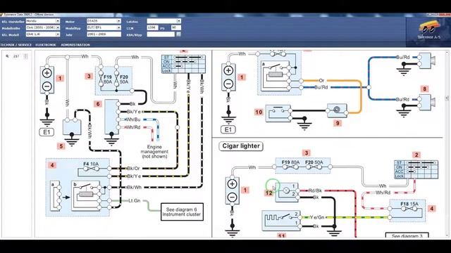 Car Electric Diagram درس (3) كيفية قرائة وفهم رموز خرائط كهرباء السيارات مهم للمبتدئين في هذا المجا смотреть онлайн