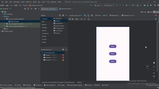 How to use Material Design 3 in Android Studio Flamingo || How to Applying Dynamic Colors смотреть онлайн
