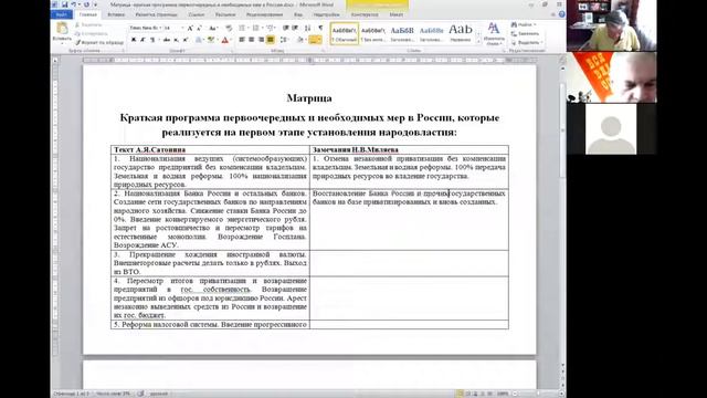 Заседание №10 РГ Государственное устройство смотреть онлайн