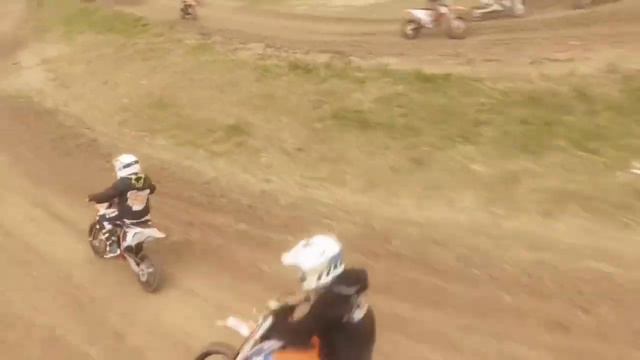 Few laps of Southease MX from drone footage on my big wheel 85 смотреть онлайн
