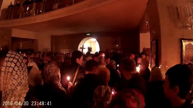 Храм Рождества Христова. г. Красноярск. Пасха 2016 г. смотреть онлайн