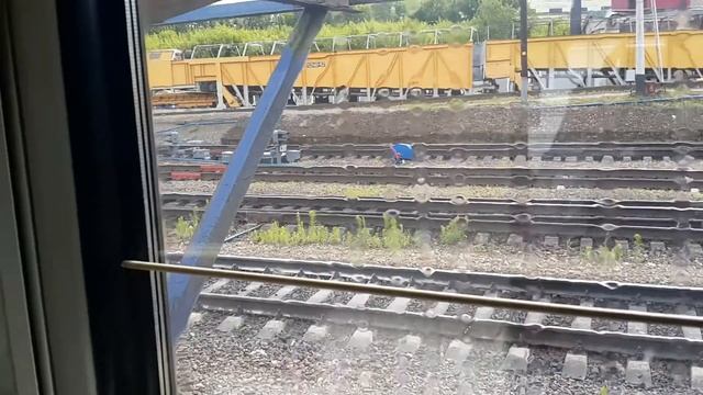 Как моют пассажирские вагоны в ОАО "РЖД" смотреть онлайн