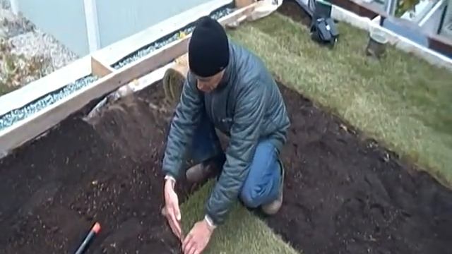 Укладка рулонного газона на крыше 4 смотреть онлайн