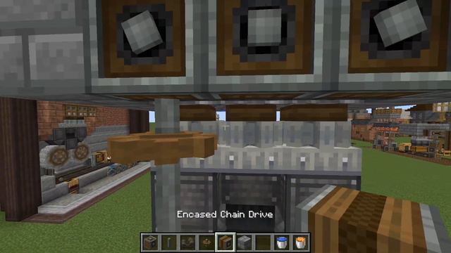 Minecraft Create Mod (1.20.1): Fully Automatic Brick/Clay/Sand/Flint Farm