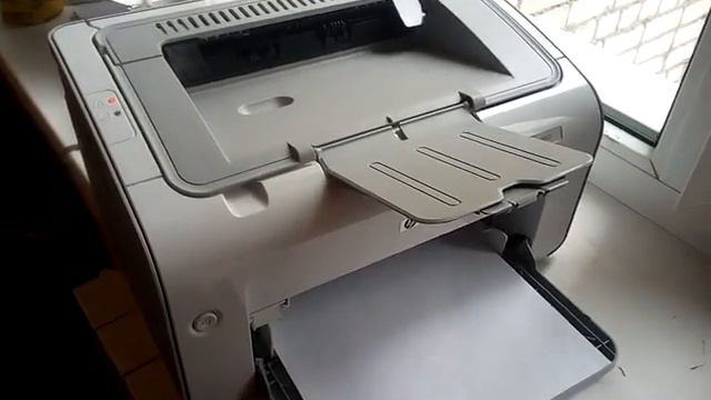 HP P1102 Тестовая страница (Test Page)