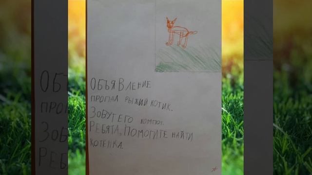 Объявление о пропаже питомца смотреть онлайн