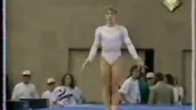 Kim Zmeskal - 1992 Olympics Team Optionals - Vault 2 смотреть онлайн