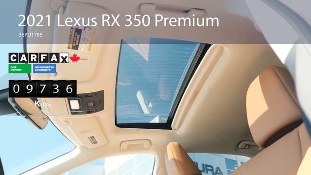2021 Lexus RX 350 Premium / CLEAN CARFAX / LOW Km's at Performance Acura Niagara смотреть онлайн