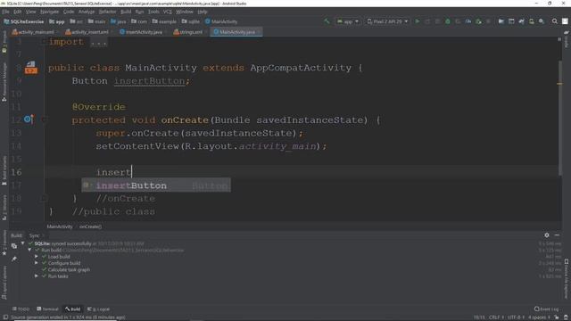 Android Studio SQLite (Part 1) смотреть онлайн