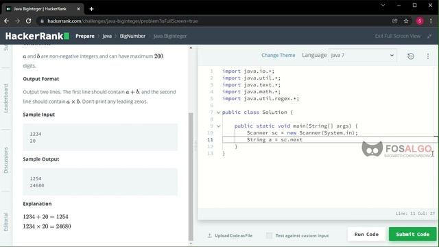 HR_Java27: Java BigInteger (Penjumlahan dan Perkalian) смотреть онлайн