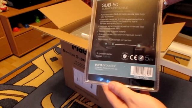 Magnat Monitor Supreme Sub 302A Unboxing смотреть онлайн