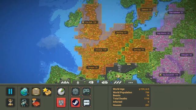 4 Species Battle for Europe смотреть онлайн