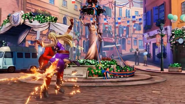 The King of Fighters XV / TEAM GAROU DLC / TEAM SOUTH TOWN смотреть онлайн