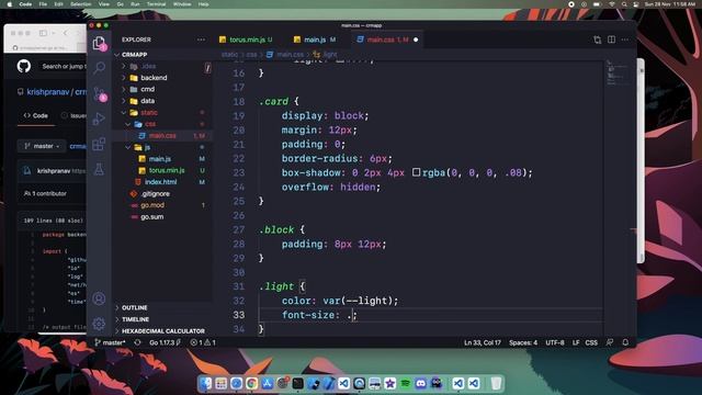 Golang: CRM Frontend #4 смотреть онлайн