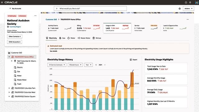 Oracle Utilities Sales and Account Management demo смотреть онлайн