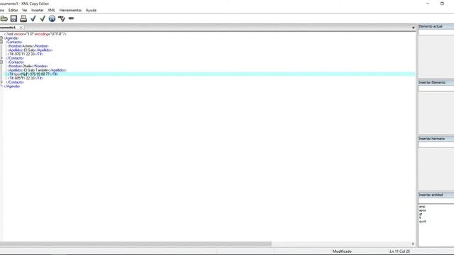 XML 01 - Creación de un documento XML básico смотреть онлайн