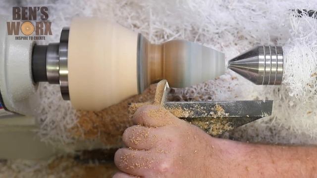 Turning Wood and Epoxy Resin into a hybrid dragon egg смотреть онлайн