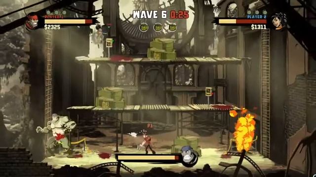 Shank 2 - немного о мультиплеер режиме выживания смотреть онлайн