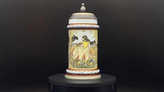 Пивная Кружка Германия Мануфактура Villeroy & Boch Сказки братьев Гримм «Белоснежка семь гномов» смотреть онлайн