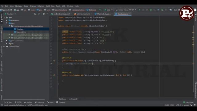 Cara Membuat Database SQLite Android Studio | Database Android смотреть онлайн