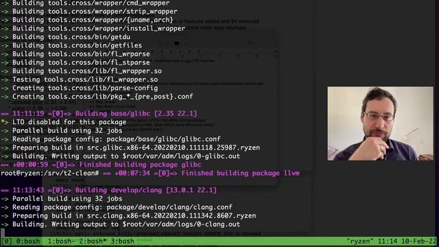 Massive Glibc 2.35 update rebuilding whole Linux distribution during breakfast смотреть онлайн
