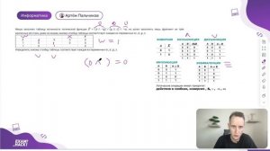 Таблица Истинности С НУЛЯ. Задание 2 ЕГЭ Информатика | Артем Пальчиков.Онлайн школа EXAMhack