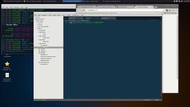 Zurb Foundation for Emails: Panini basics - Layouts, Pages, Partials. смотреть онлайн