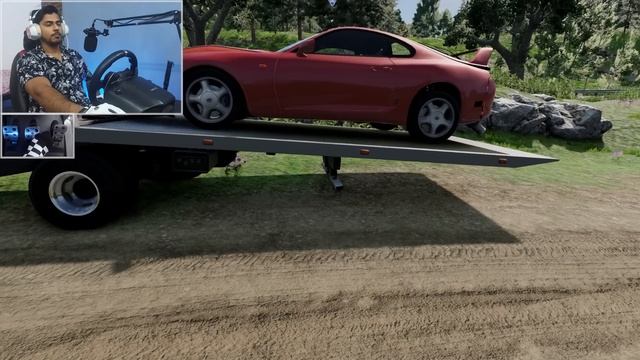 Building the Ultimate Toyota Supra in BeamNG | Logitech G29 + Shifter Hindi Gameplay смотреть онлайн