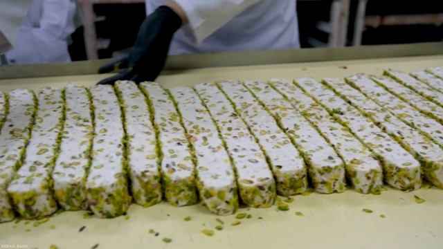Процесс изготовления легендарного рахат-лукума | Производство рахат-лукума смотреть онлайн