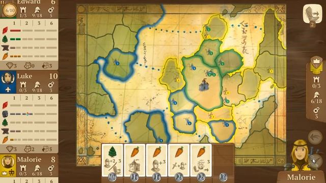Eight-Minute Empire - Full Gameplay [Map: Ancient Kingdom] [CONQUER THE WORLD] смотреть онлайн