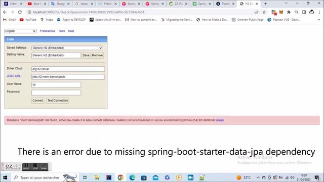 Part6: In-Memoring Database (H2) using spring configurations for beginners смотреть онлайн