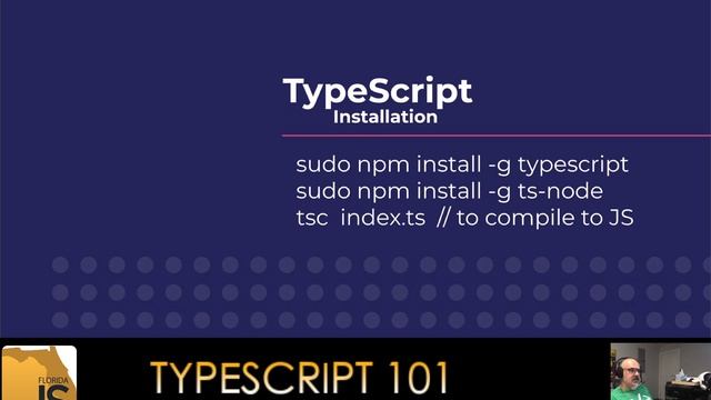 FloridaJS - Introduction to Typescript by Damian Montero смотреть онлайн