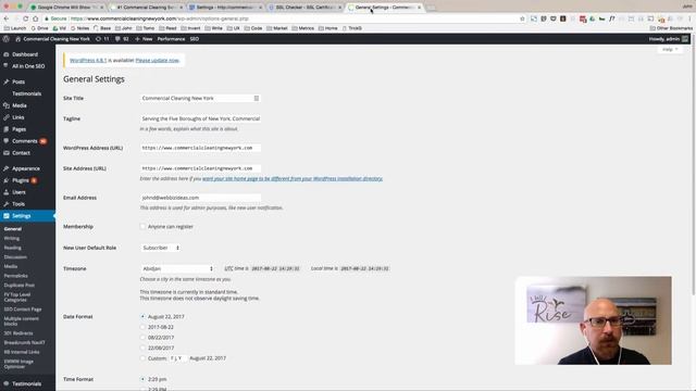 Bluehost: How to Install an SSL Certificate for Wordress and Notify Google of The URL Change смотреть онлайн