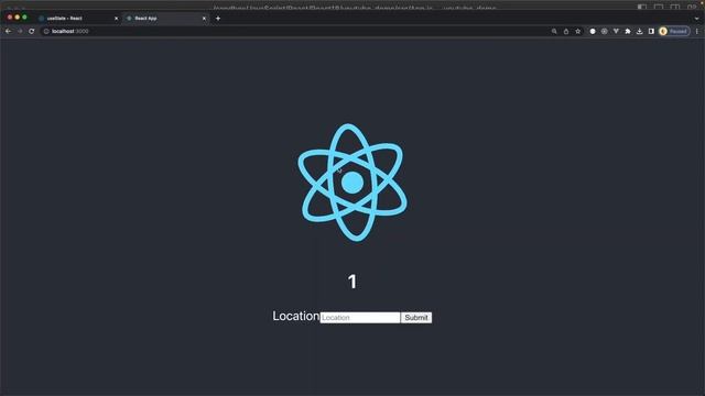 ReactJS useState Hook DOM Re-render Demo смотреть онлайн