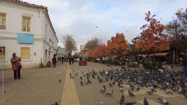 IRAN GILAN - Walking In Rasht Municipality Square - Walking Tour 2023 ایران گیلان смотреть онлайн