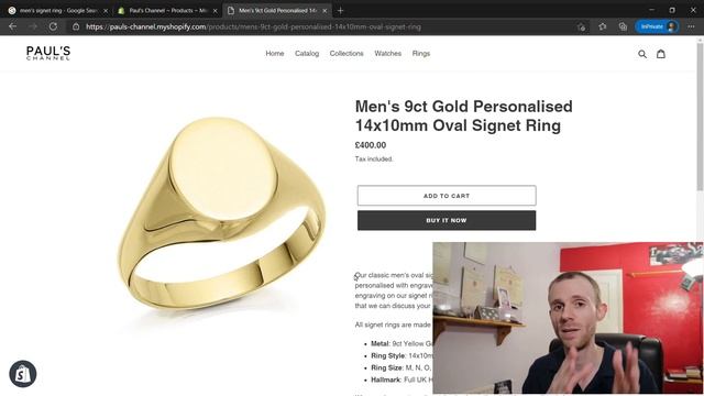 Product Page SEO (Ecommerce SEO for Beginners) - Shopify Example смотреть онлайн