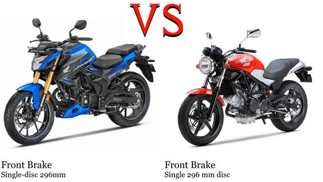 Honda Hornet 250 vs Honda VTR 250 Test specification comparison смотреть онлайн