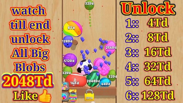 Blob Merge 3D | shapes & colours blob (2048Dd) 3d 2048 ball 3d video games Android, iOS New Update# смотреть онлайн