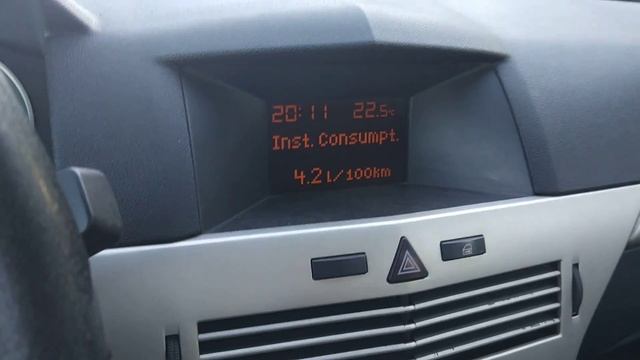 Opel Astra H 1.3cdti 2009 - Расход топлива смотреть онлайн