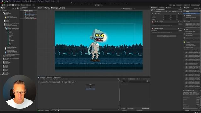 Unity 2D Playmaker - Simple Player Movement Tutorial смотреть онлайн