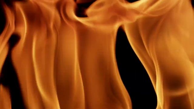 Футаж -фон языки пламени, огонь, пламя, Fire 4К смотреть онлайн