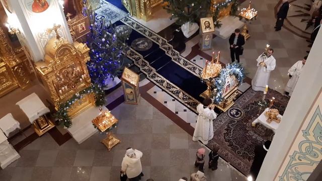 Тропарь праздника Рождества Христова. Регент Екатерина Артюхова. смотреть онлайн