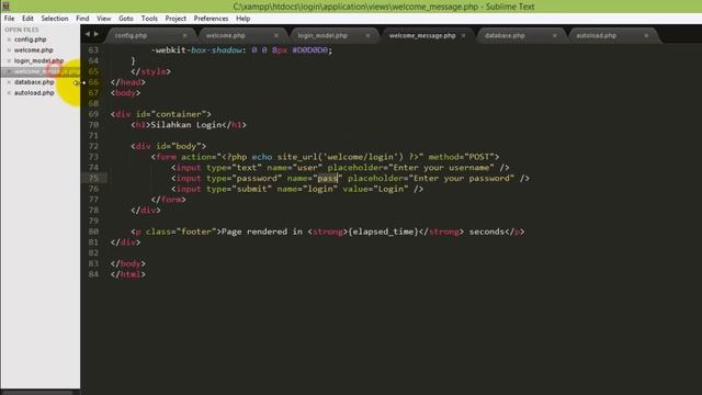 Cara membuat login dengan framework PHP Codeigniter смотреть онлайн