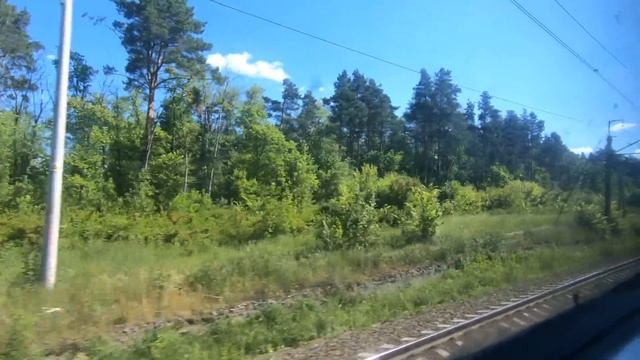 ЭД4М-0046, маршрут: Москва - Черусти / Train ED4M-0046, route: Moscow - Cherusti смотреть онлайн