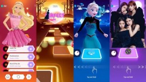 Am A Barbie Girl |Wednesday Dance |  'Let It Go' Elsa |  BLACKPINK 'How You Like That' | Songs Game