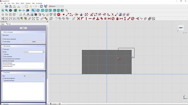 FreeCAD 0.19 - Basic Part Design Tutorial (English) смотреть онлайн