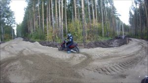 Покатушки на скутерах по песку (Irbis BWS) GoPro